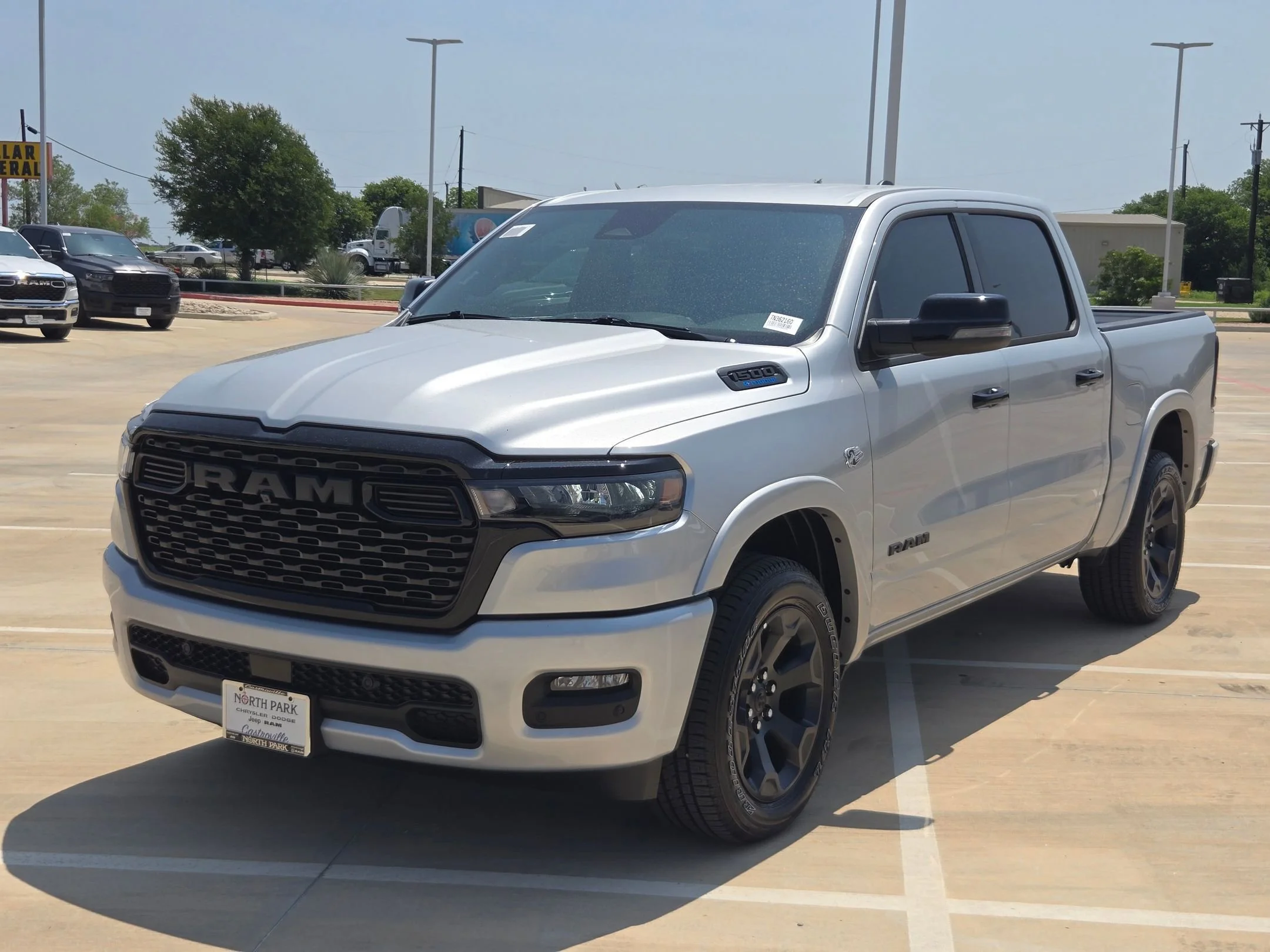 New 2026 Silver Zynith Exterior Paint RAM Big Horn/Lone Star image 7
