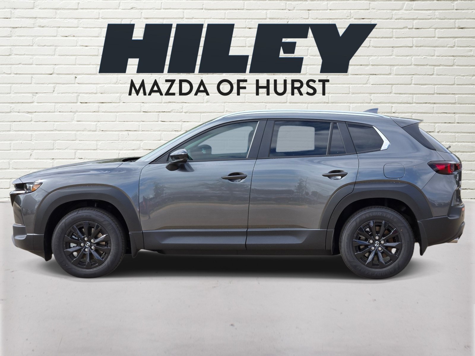 New 2026 Machine Gray Metallic Mazda Preferred AWD image 3