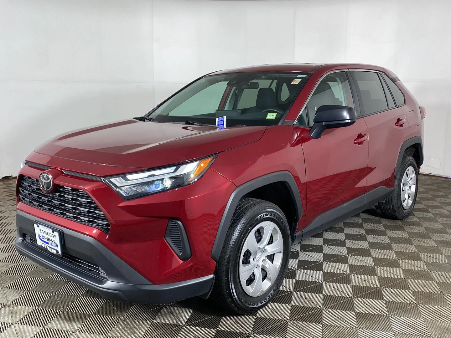 Used 2024 Ruby Flare Pearl Toyota LE image 2