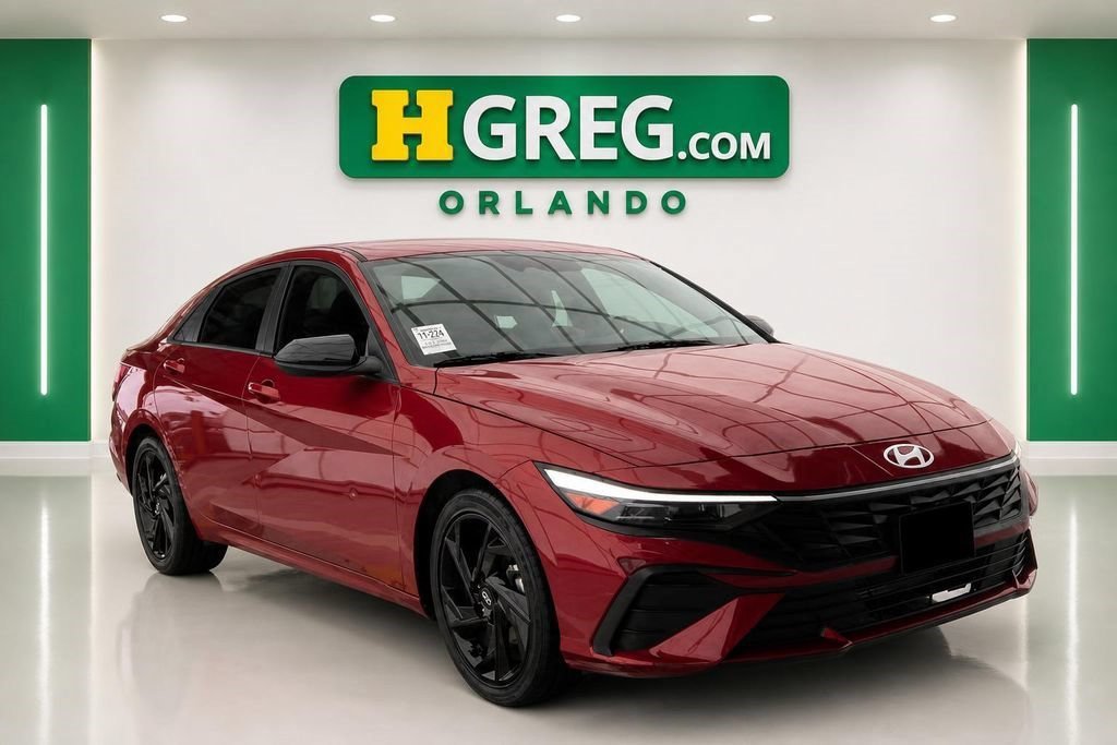 Used 2026 Ultimate Red Hyundai SEL Sport image 2