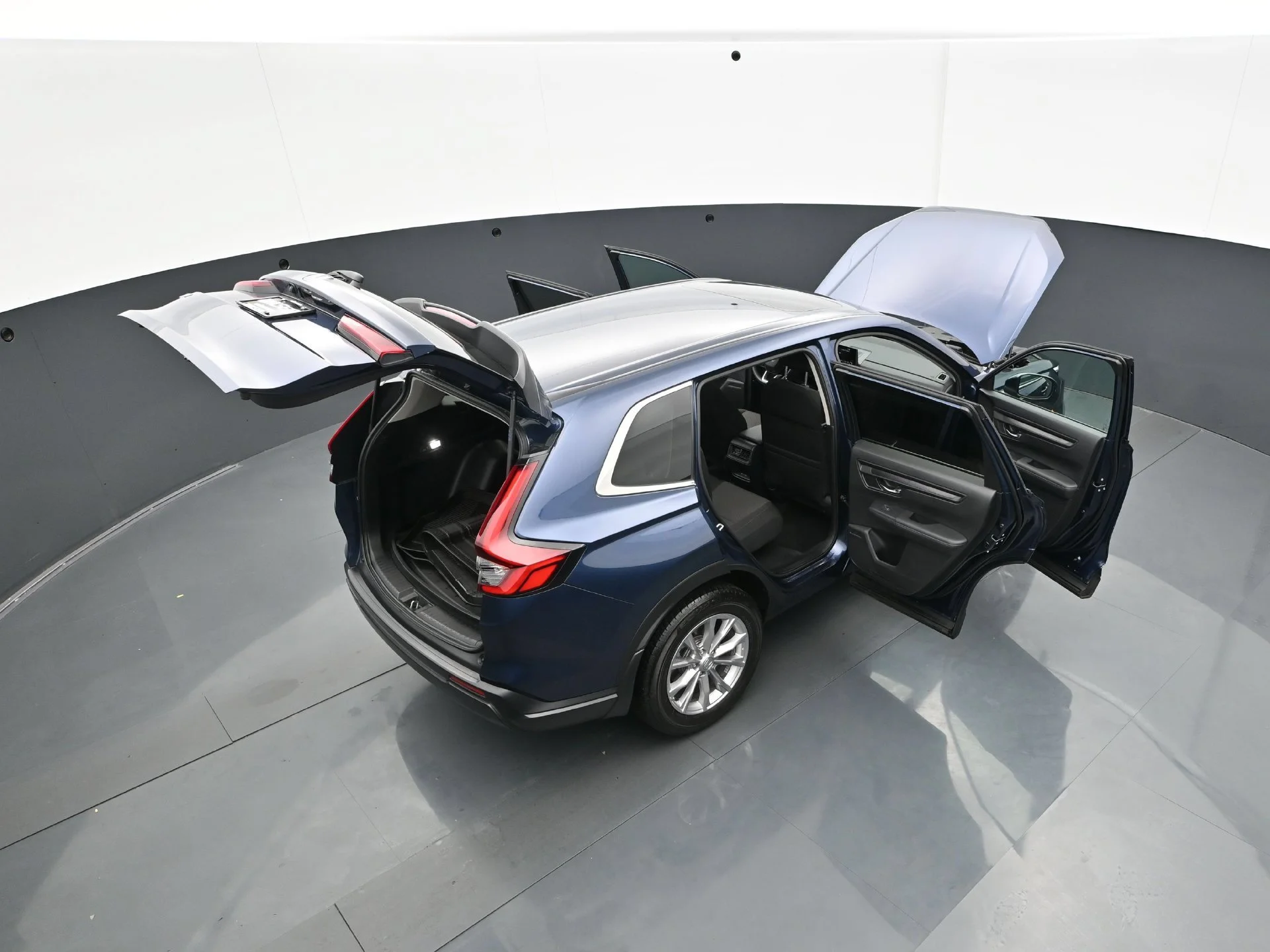 Used 2024 Blue Honda 5D WAGON EX AWD image 45