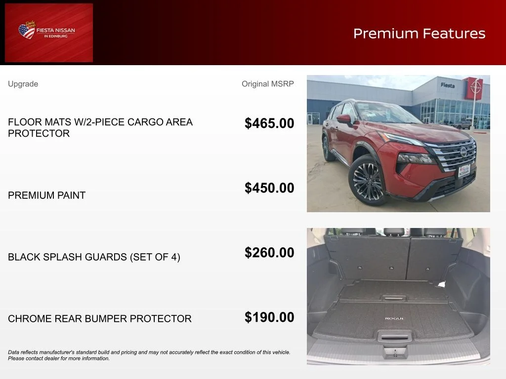 New 2026 Scarlet Ember Tintcoat Nissan Platinum image 3