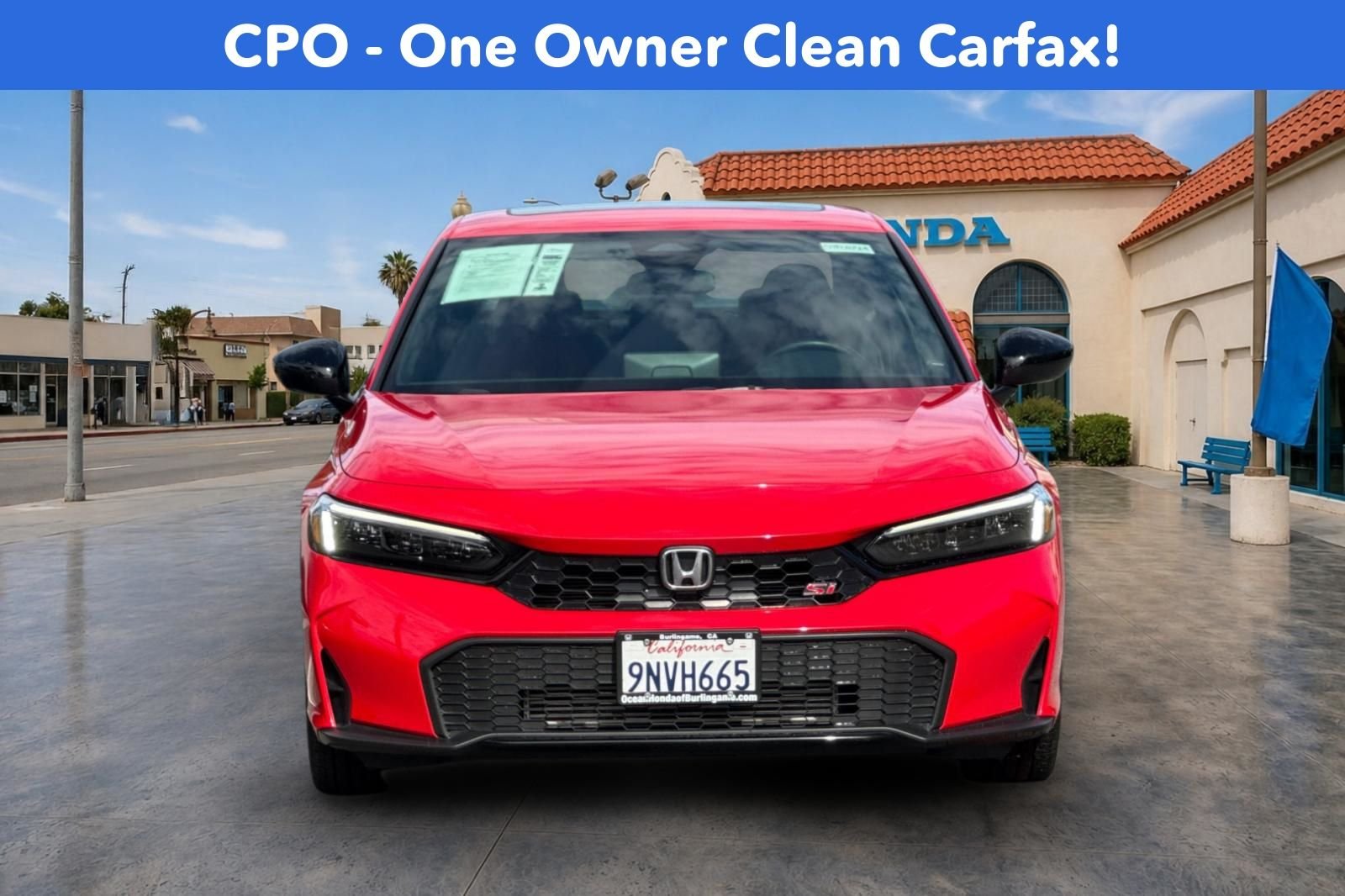 Certified Used 2025 Rallye Red Honda  image 9