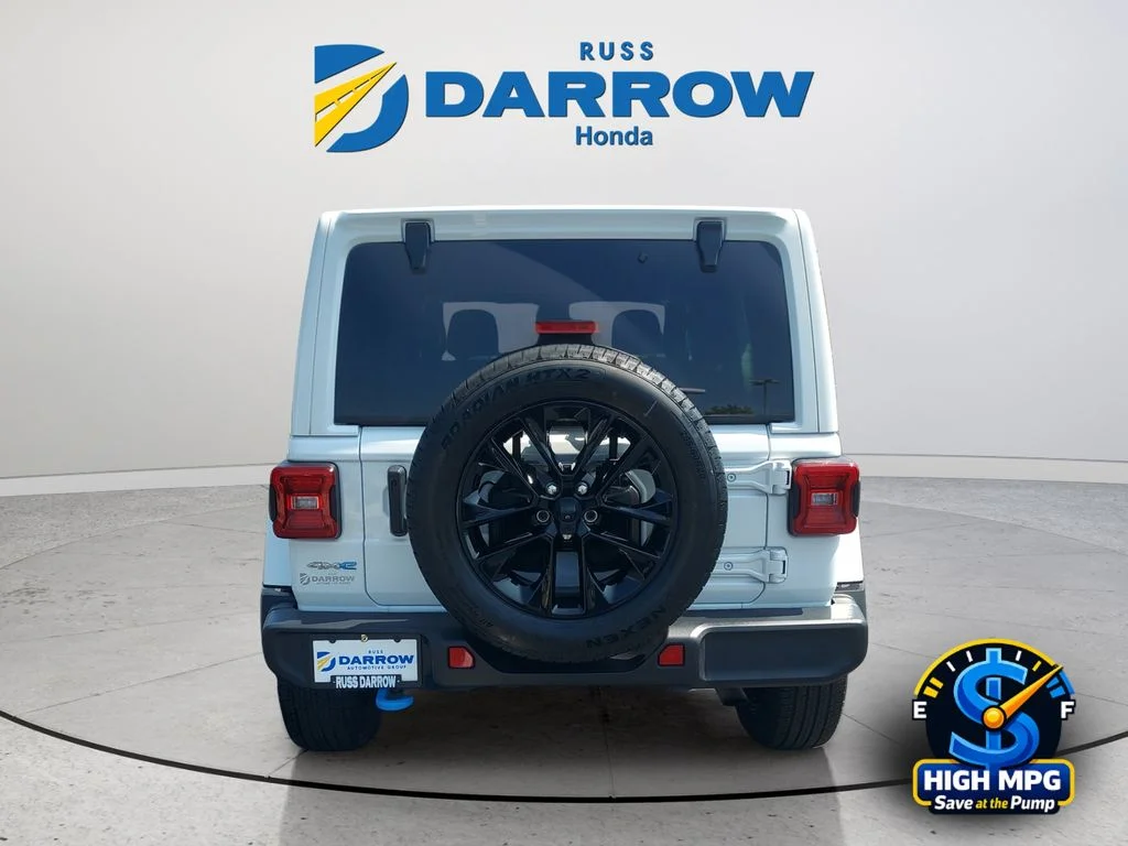 Used 2024 White Jeep Sahara 4xe image 4
