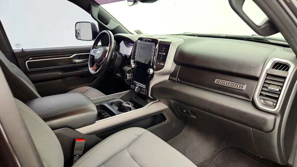 Used 2023 Granite Crystal Metallic Clearcoat Ram Big Horn 4x4 Crew Cab 5