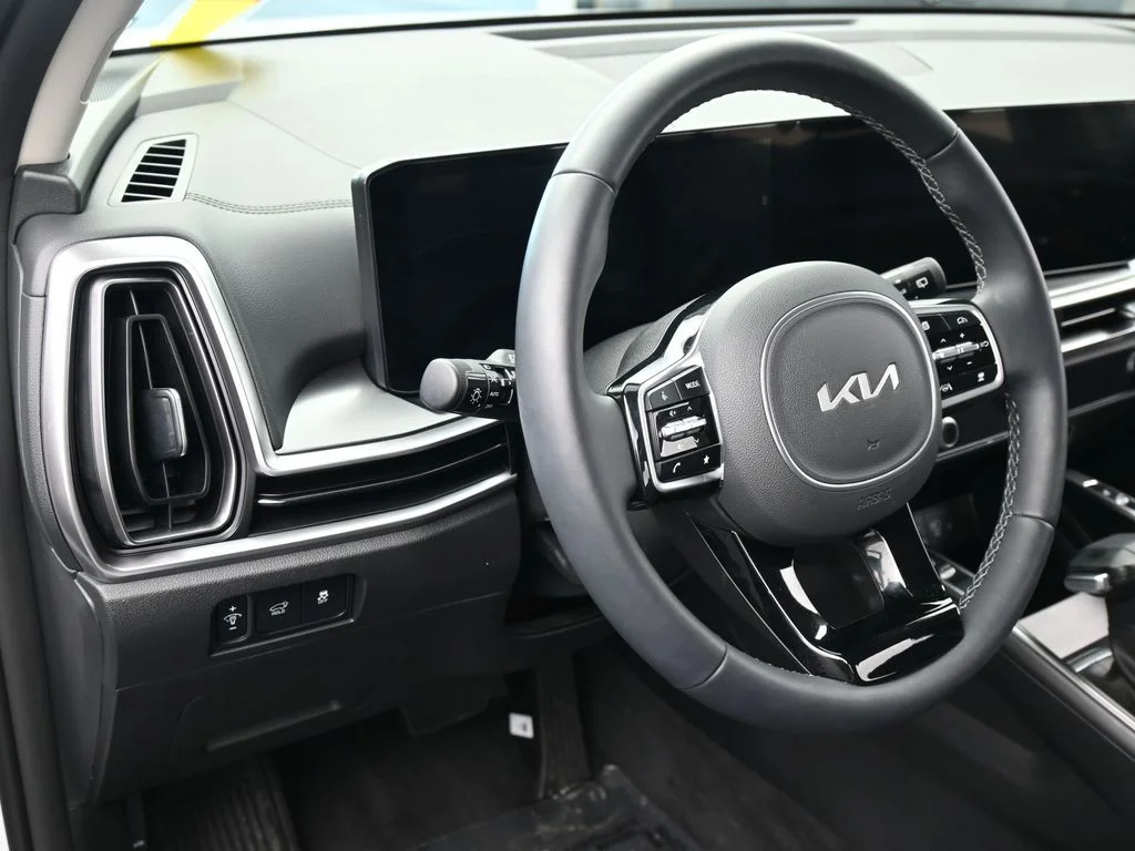 Used 2025 Glacial White Pearl Kia EX image 15