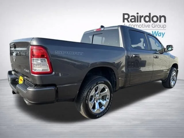 Used 2022 Granite Crystal Metallic Clearcoat Ram Big Horn image 7