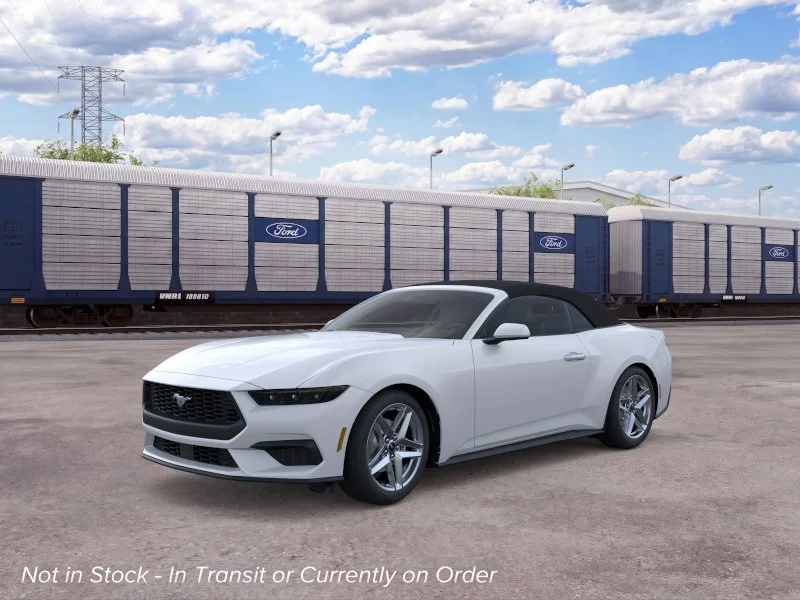 New 2026 Oxford White Ford EcoBoost® Convertible image 1