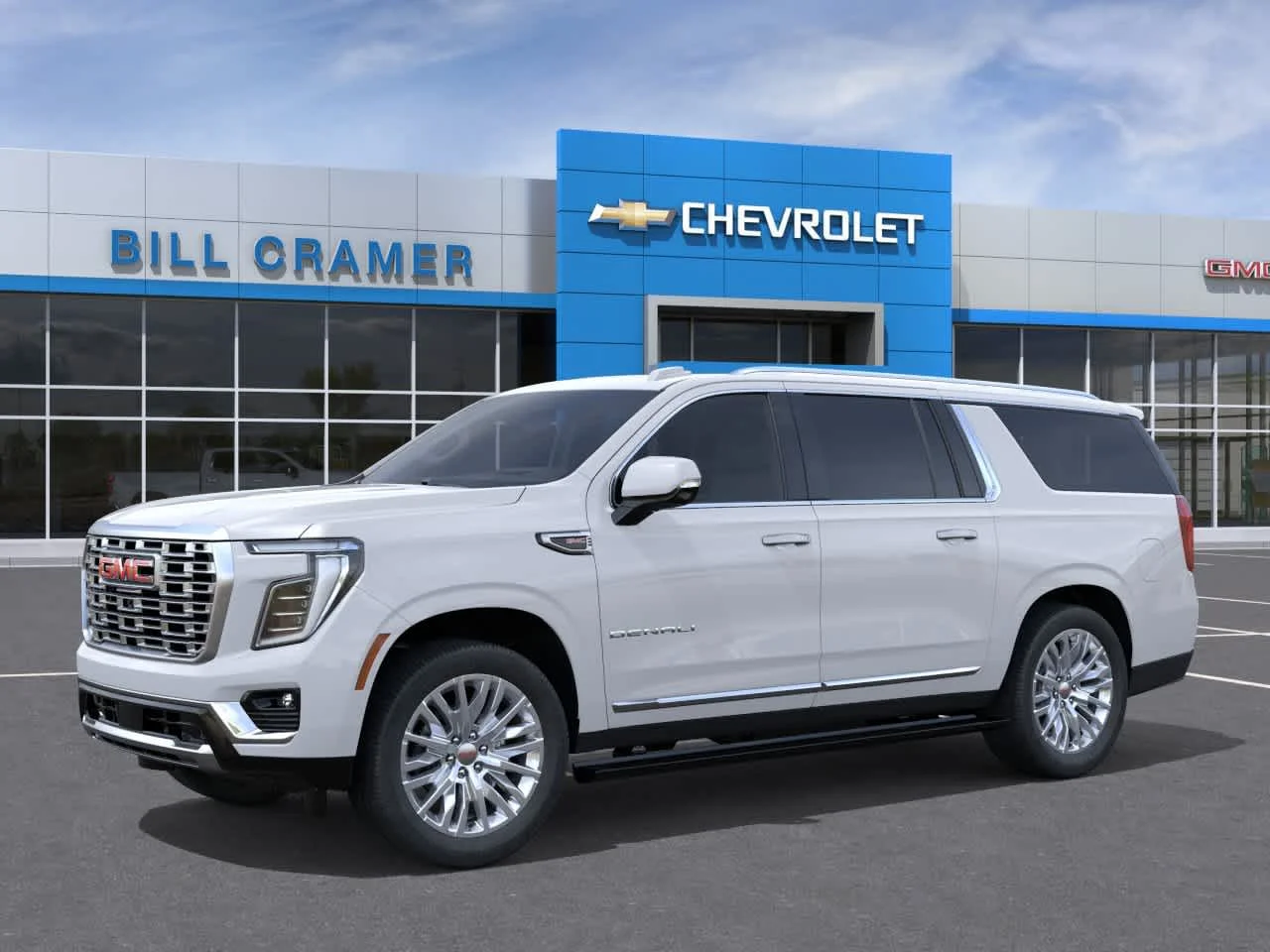 New 2026 Glacier White Tricoat GMC Denali image 2