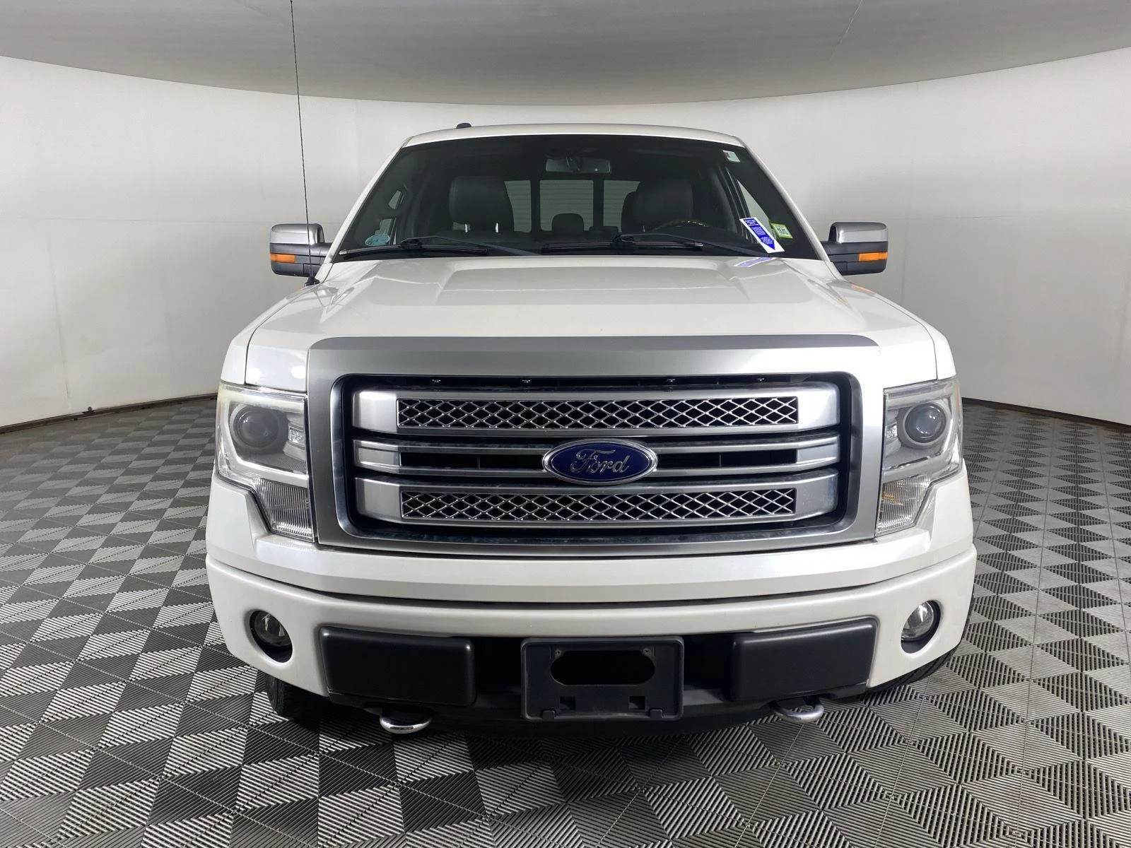 Used 2014 White Platinum Metallic Tri-Coat Ford  image 12