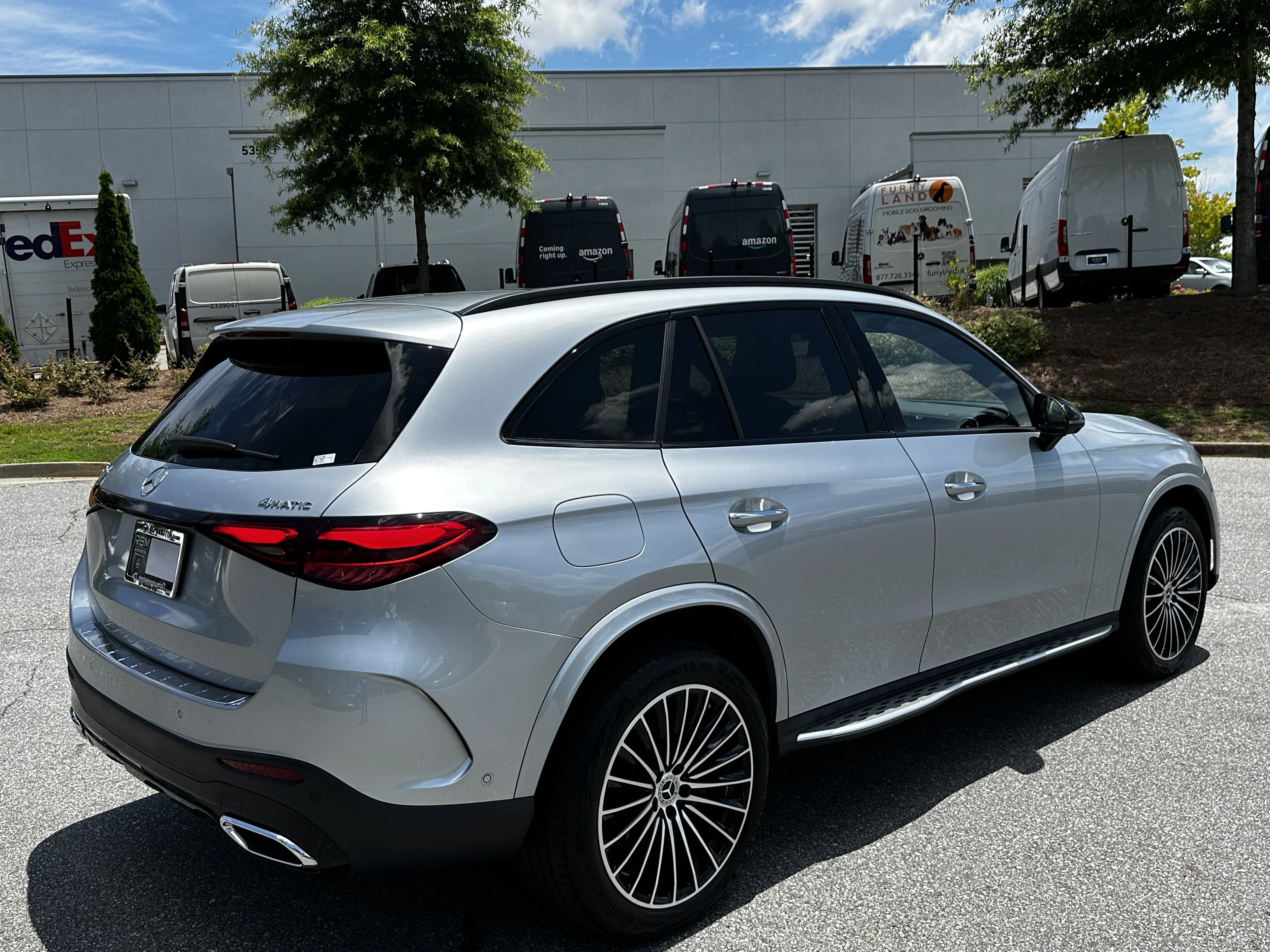 Certified Used 2025 Silver Mercedes-Benz GLC 300 image 8