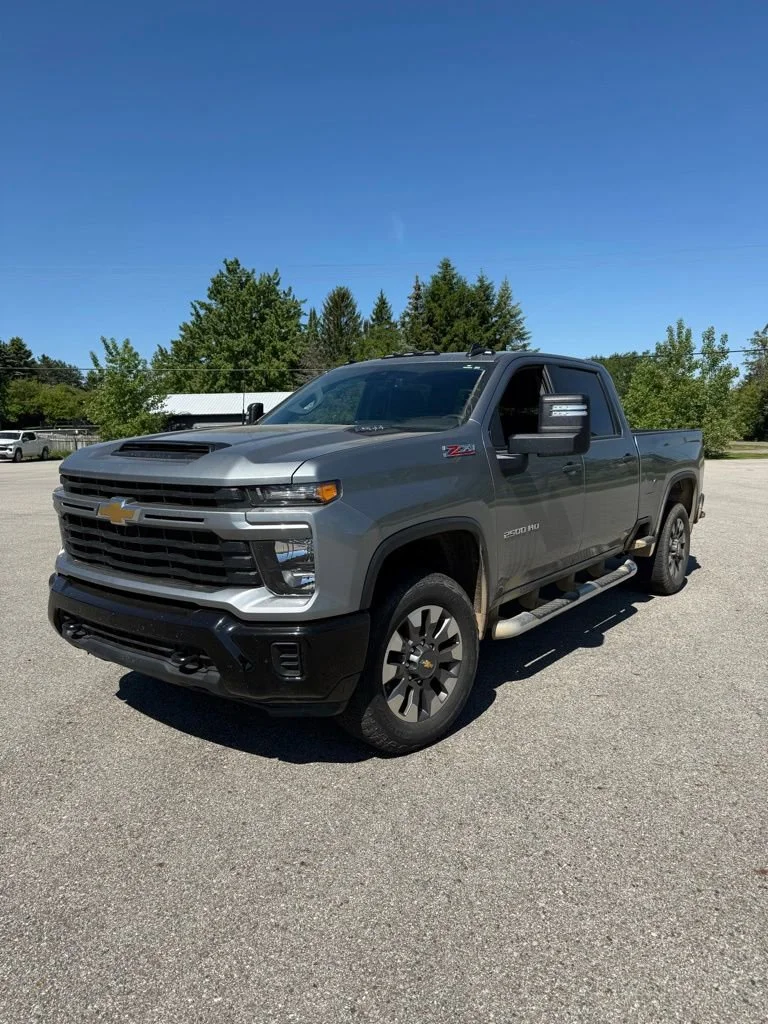 Used 2024 Sterling Gray Metallic Chevrolet Custom image 1