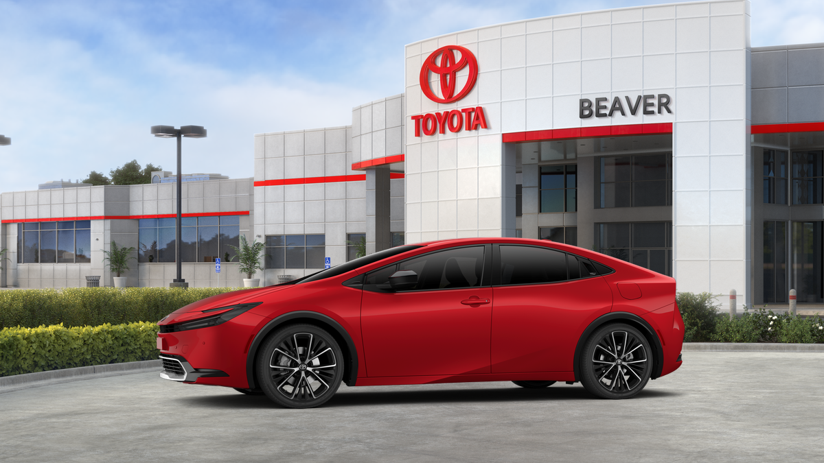 New 2027 Supersonic Red Toyota XLE image 3