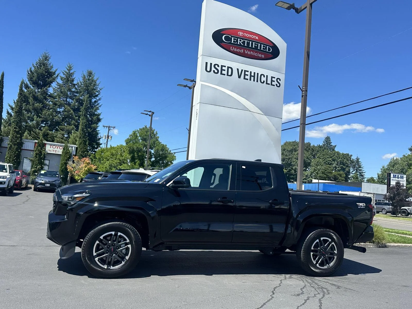 Used 2026 Black Toyota TRD Sport image 8
