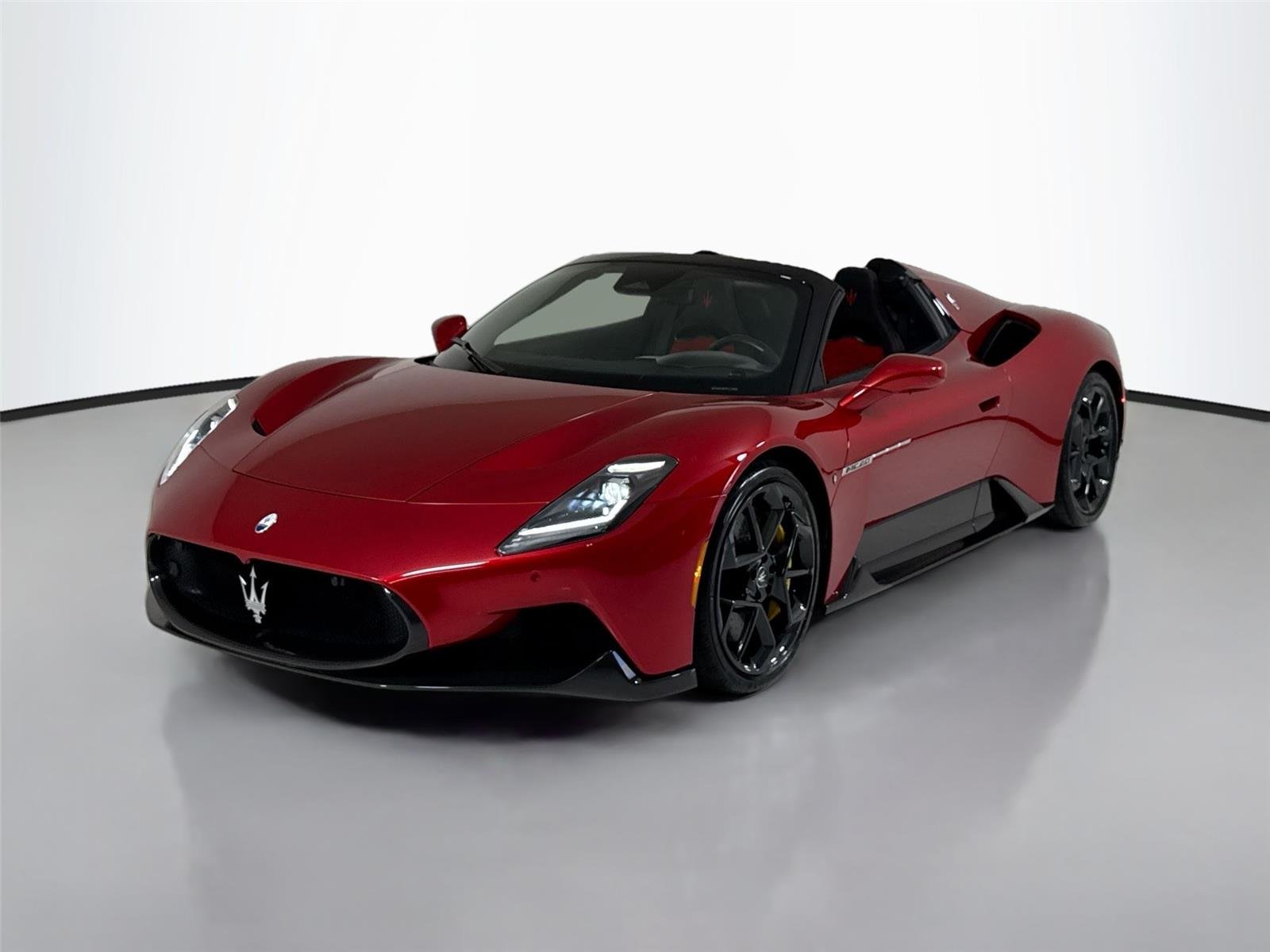 Used 2023 Exclusive Rosso Vincente Maserati Cielo Spider | $350k MSRP | Carbon Race Seats | Int & Ext Carbon image 50