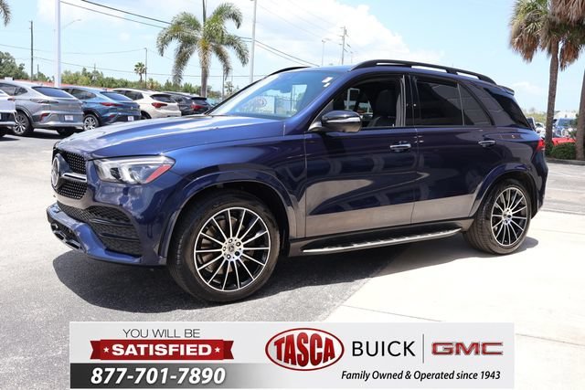 Used 2022 Blue Mercedes-Benz GLE 450 image 4