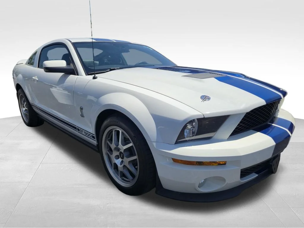 Used 2009 White Ford Shelby GT500 image 1