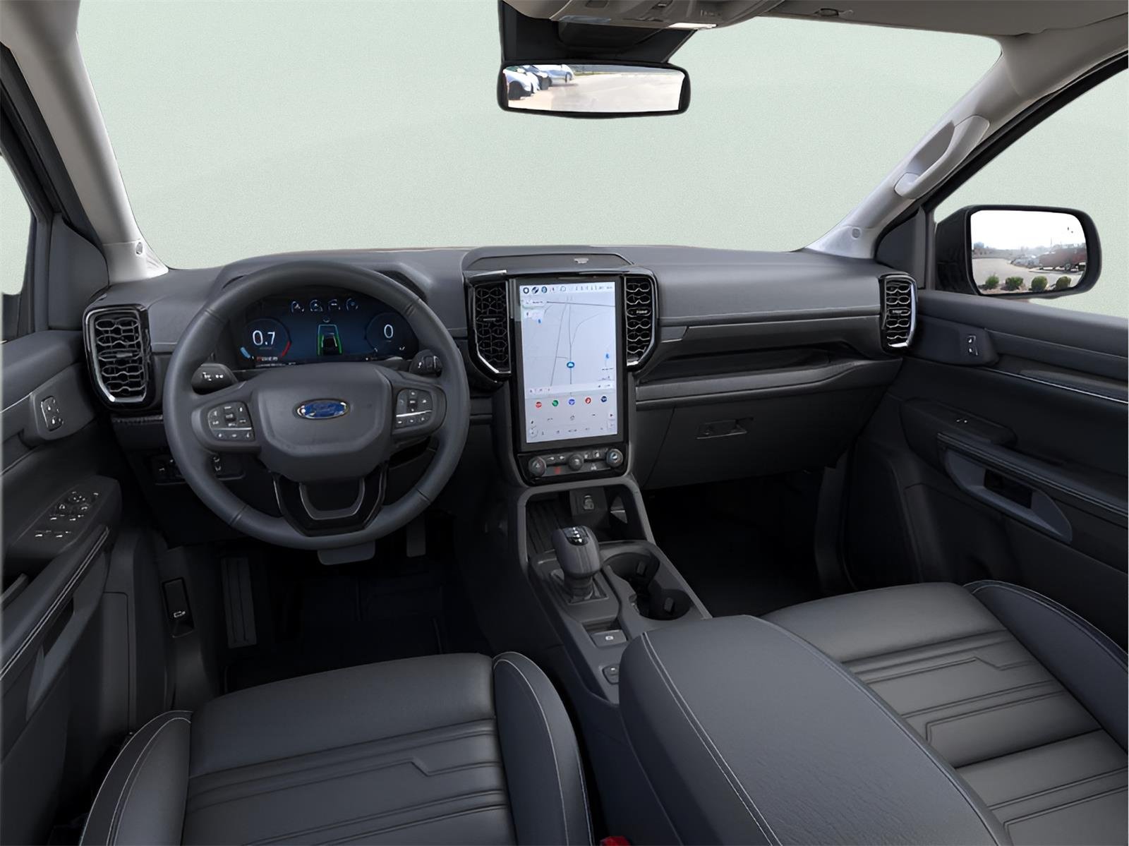 New 2026 Carbonized Gray Metallic Ford Lariat® image 9