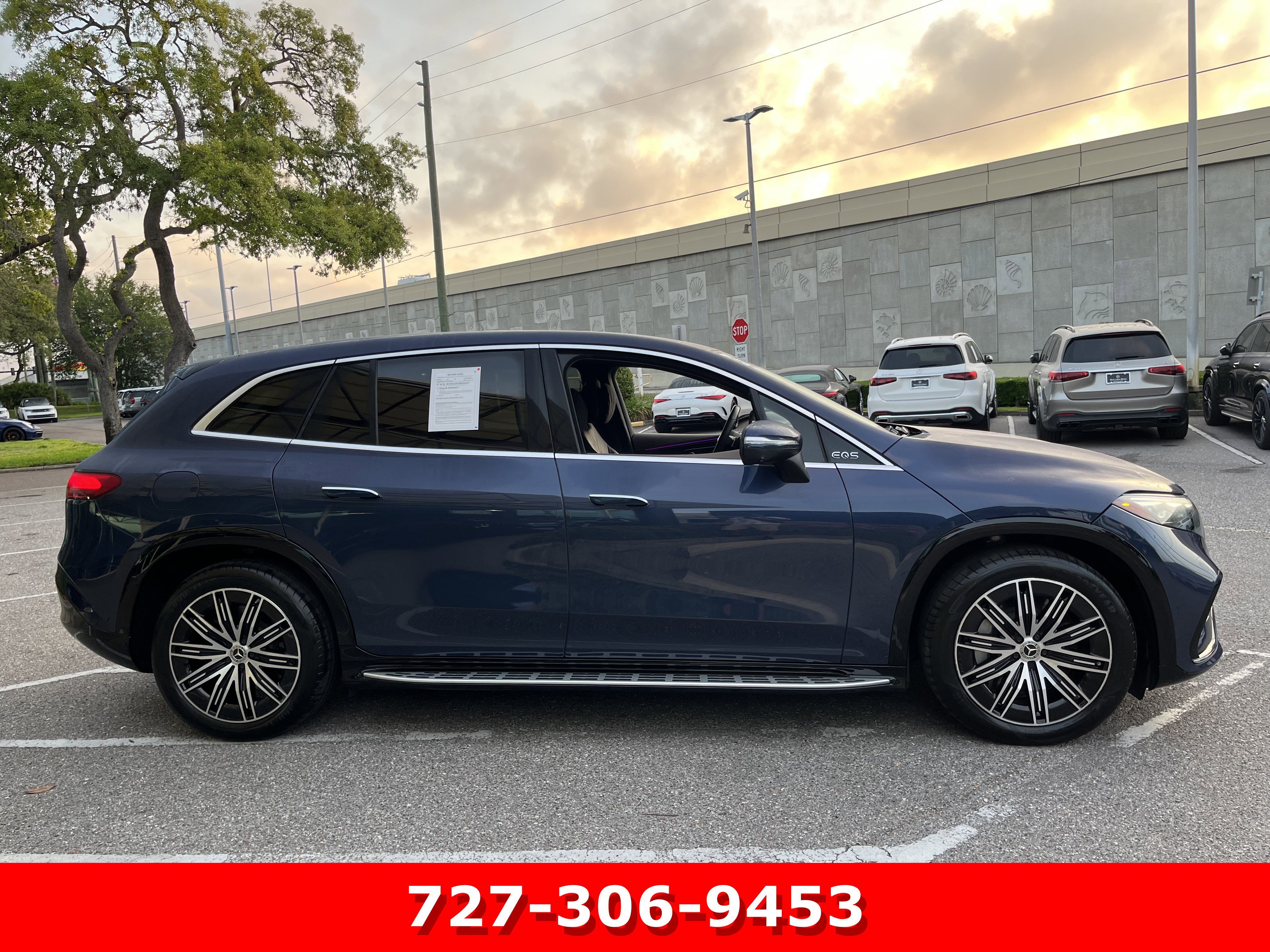 Certified Used 2023 Twilight Blue Metallic Mercedes-Benz EQS 580 image 11