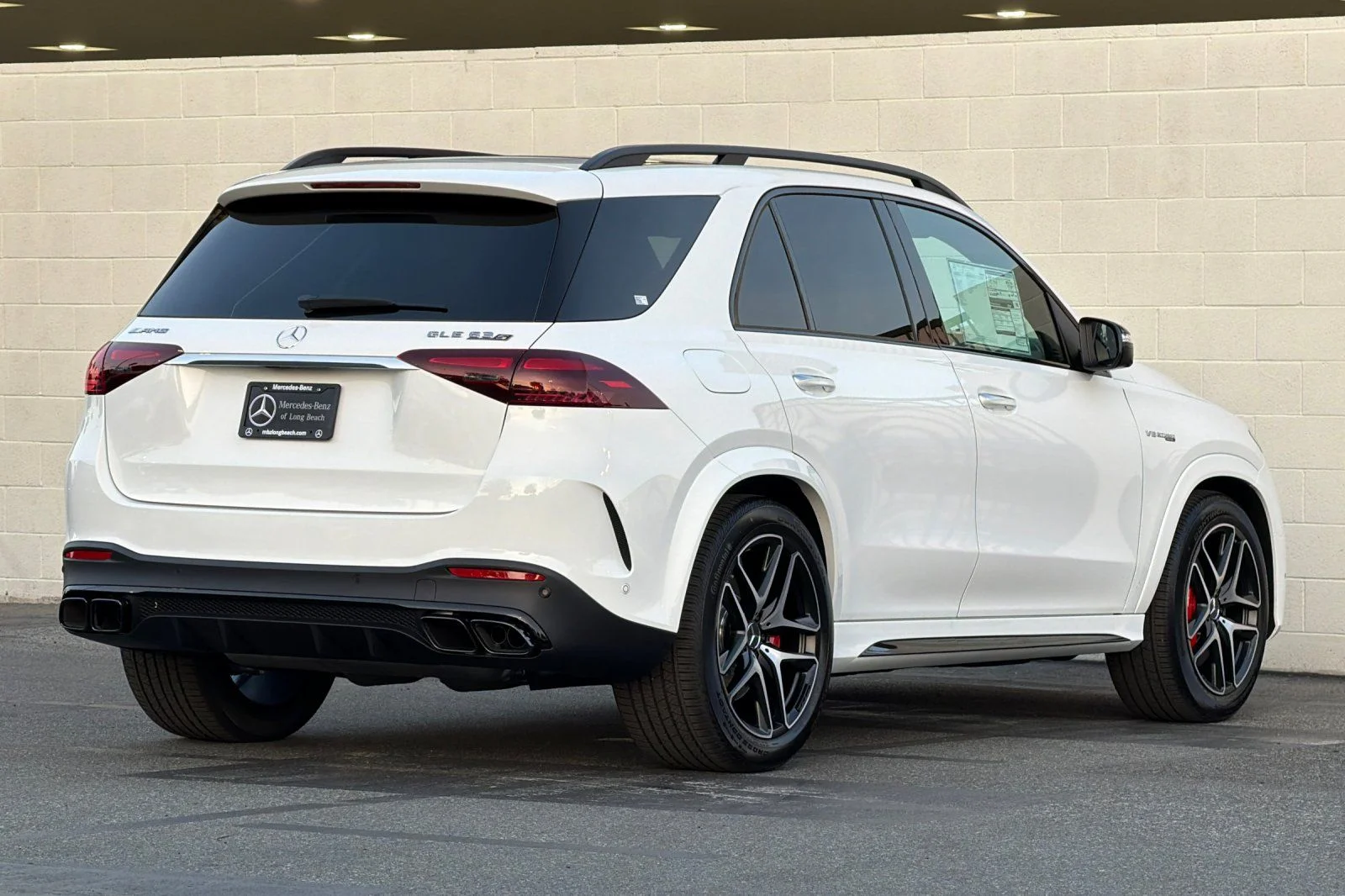 New 2026 Polar White Mercedes-Benz GLE 63 S AMG® image 5