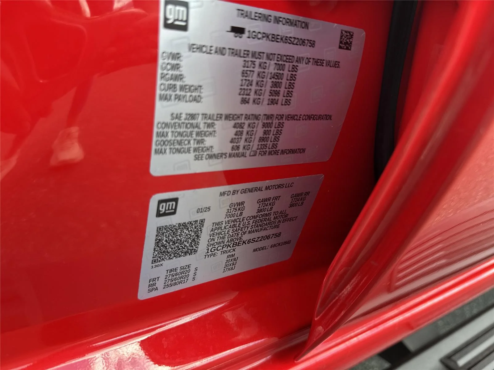 Used 2025 Red Hot Chevrolet Custom image 37