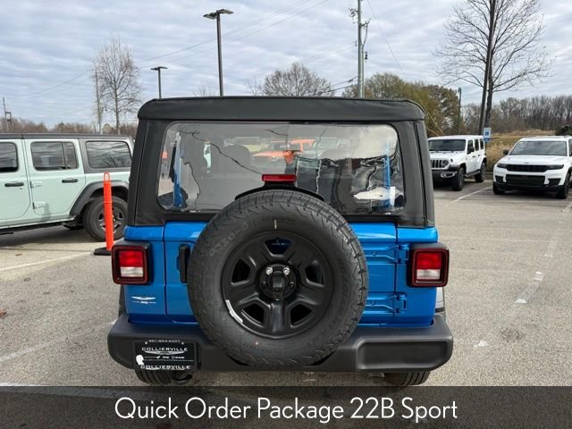 New 2026 Hydro Blue Pearlcoat Jeep Sport image 3