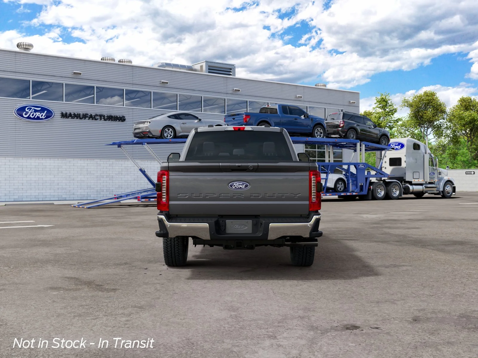 New 2027 Carbonized Gray Metallic Ford XLT image 7