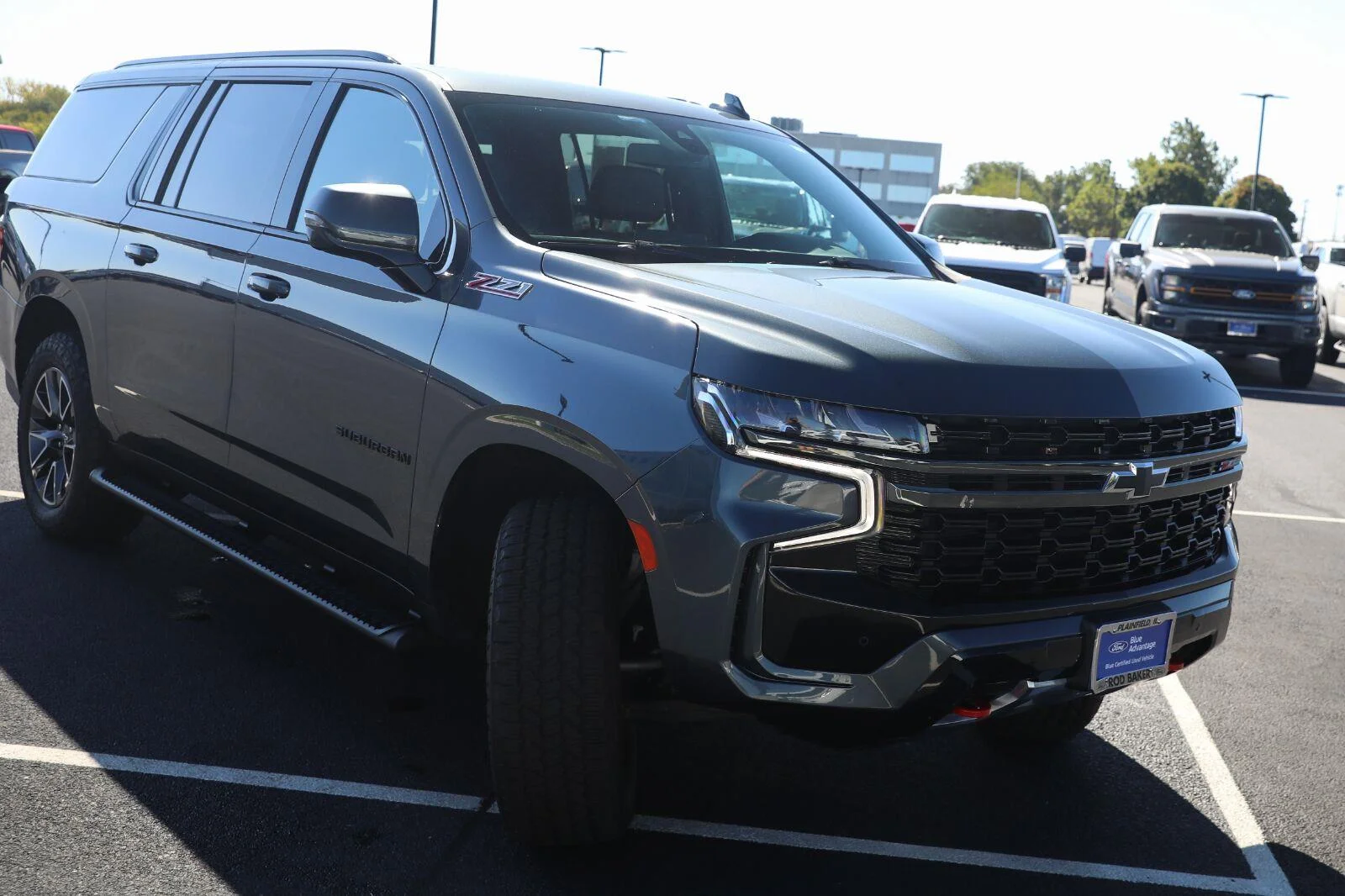 Used 2021 Shadow Gray Metallic Chevrolet Z71 image 10
