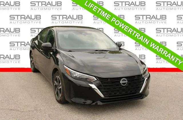 Used 2024 Super Black Nissan SV image 1