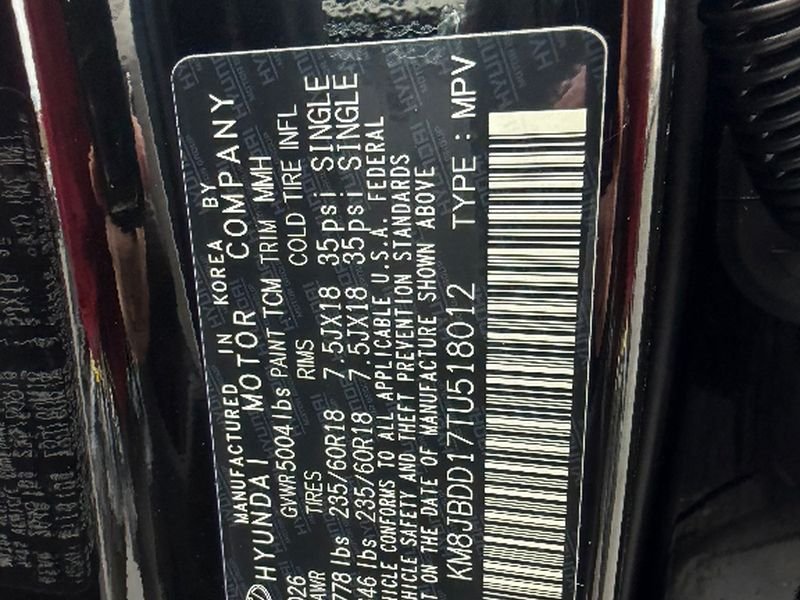 New 2026 Ash Black Hyundai SEL AWD image 68