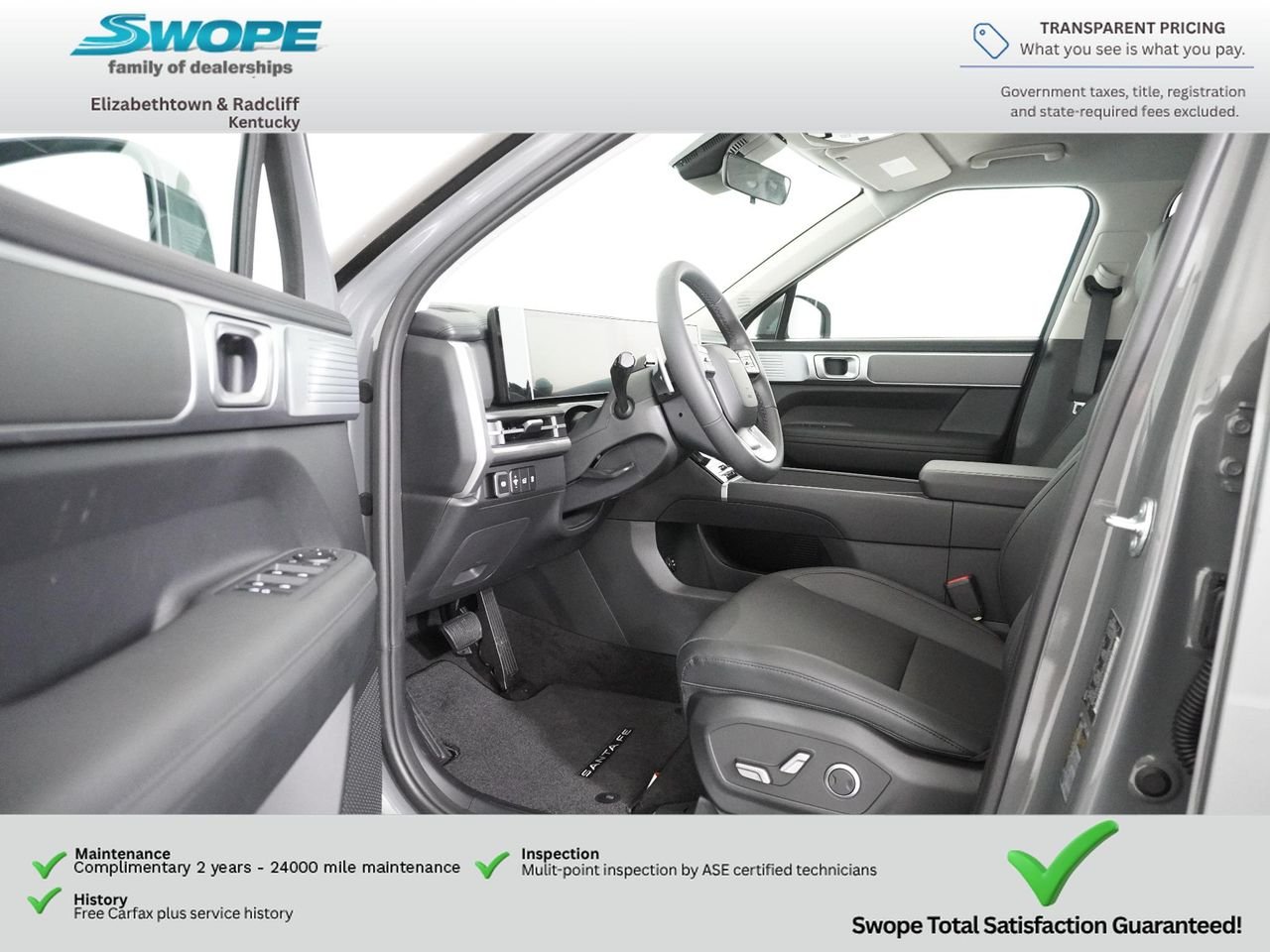 New 2027 Hampton Gray Hyundai SEL AWD image 13