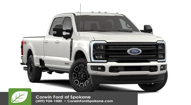 New 2026 Star White Metallic Tri-Coat Ford Platinum image 4