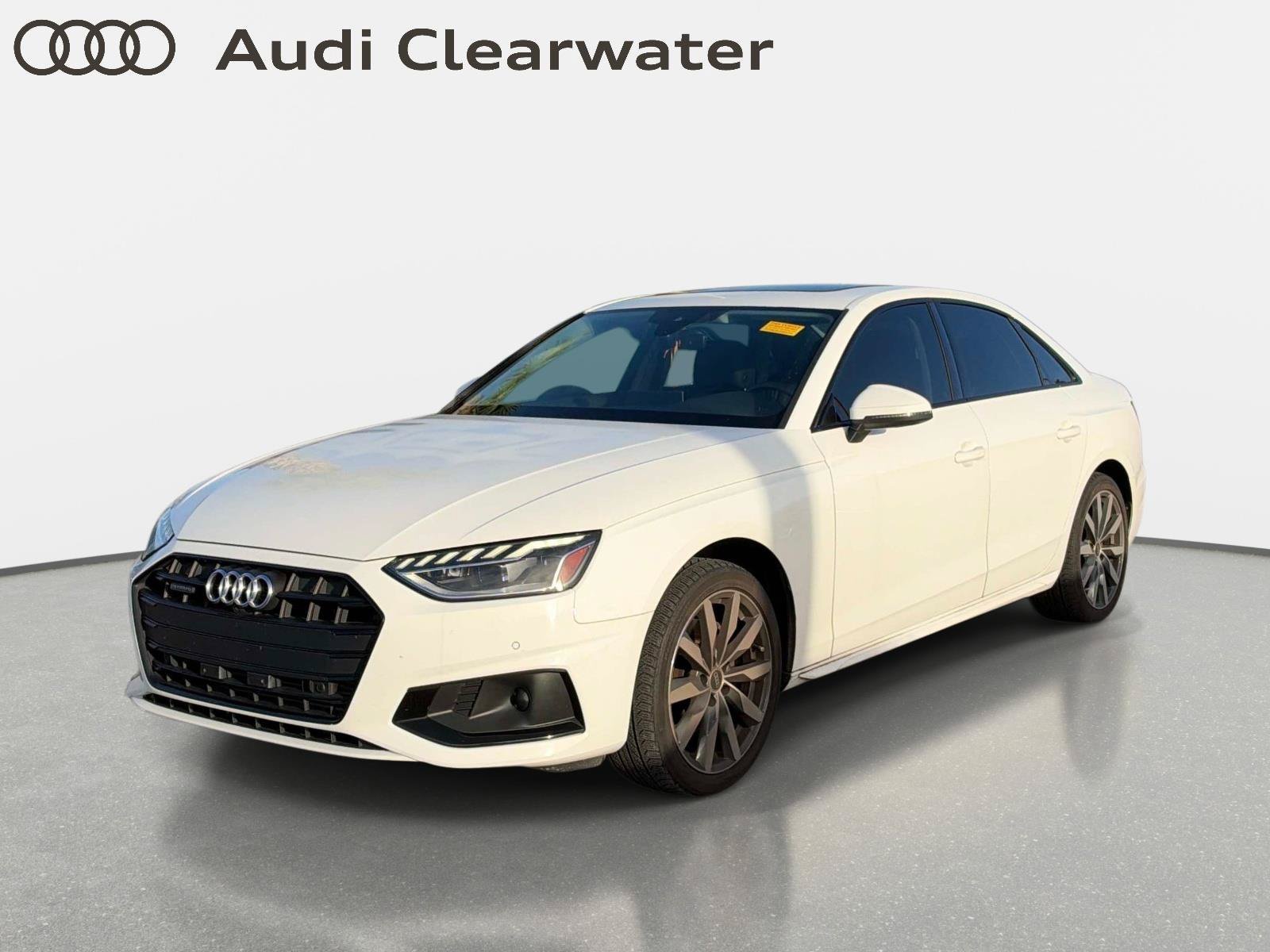 Certified Used 2023 Ibis White Audi Premium Plus image 1