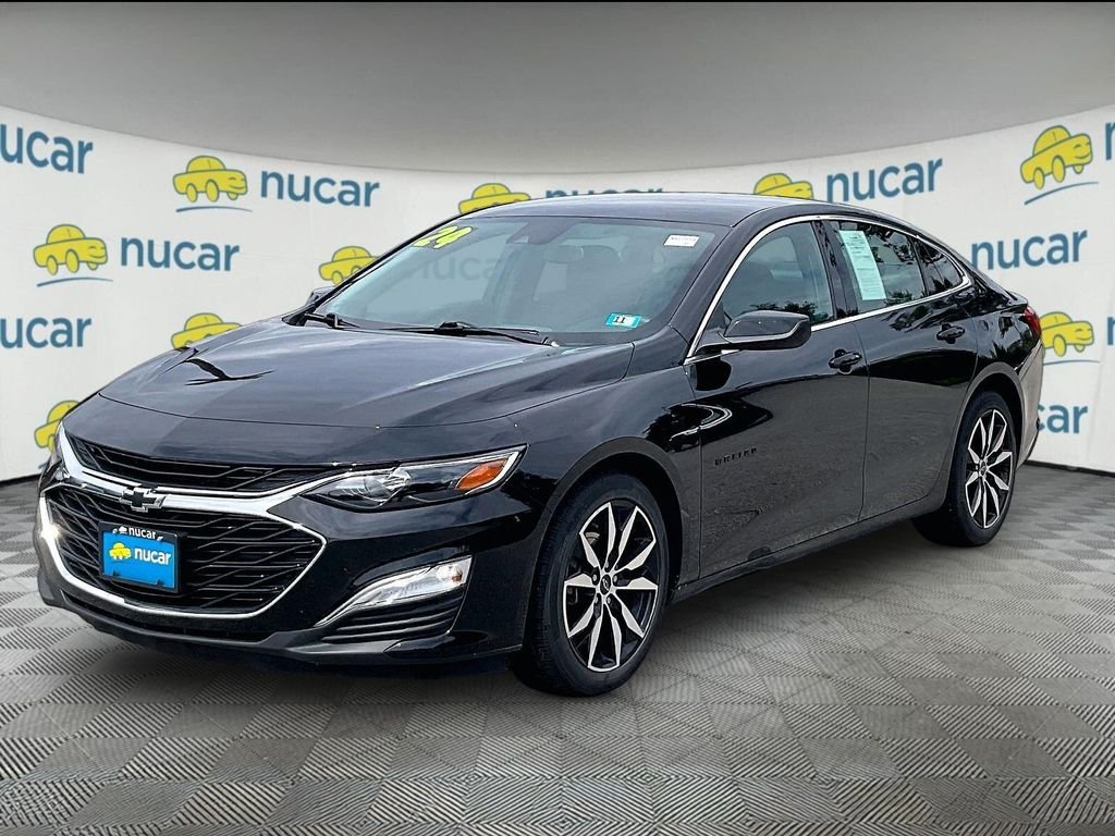 Used 2024 Mosaic Black Metallic Chevrolet RS image 3