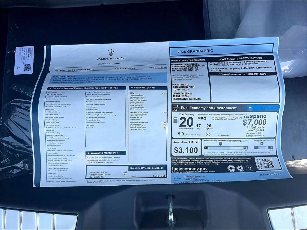 New 2026 Black Maserati  image 14