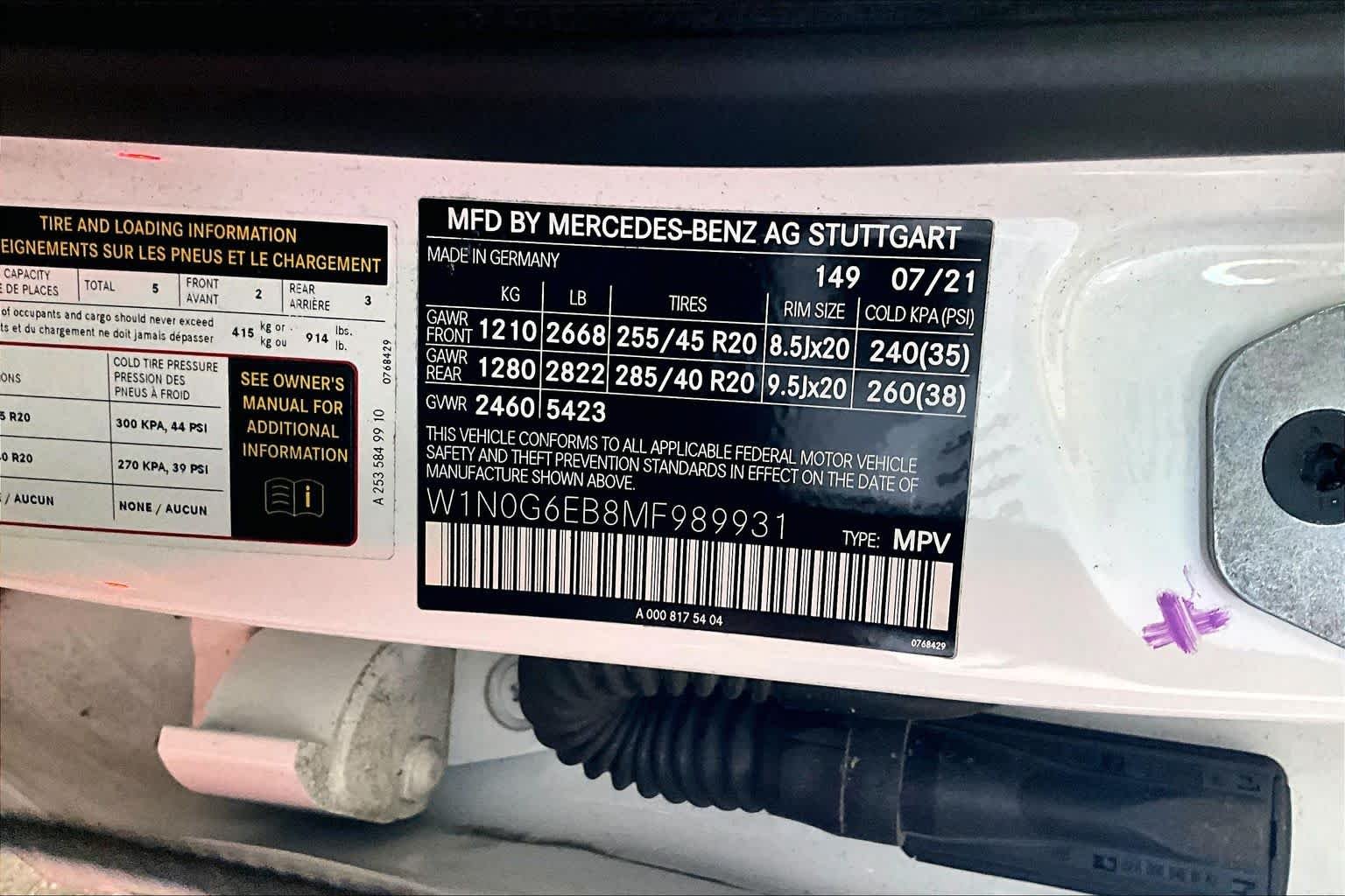 Used 2021 Polar White Mercedes-Benz AMG® GLC 43 image 32