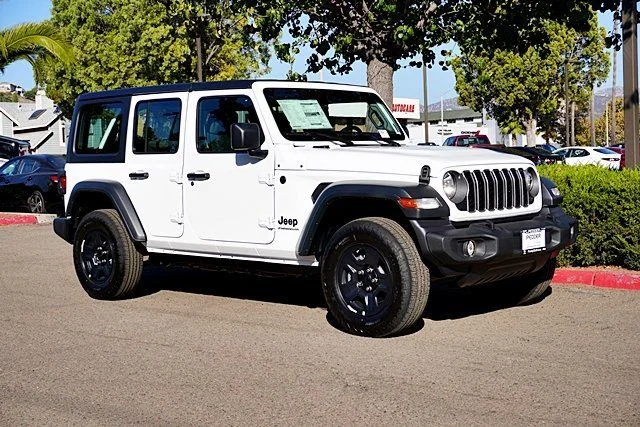 New 2026 Bright White Clear-Coat Exterior Paint Jeep Sport image 5