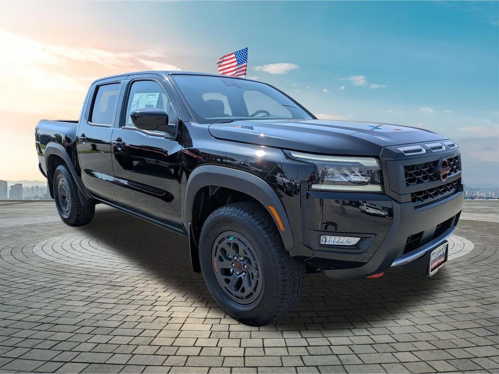 New 2026 Super Black Nissan Crew Cab PRO-4X® image 2