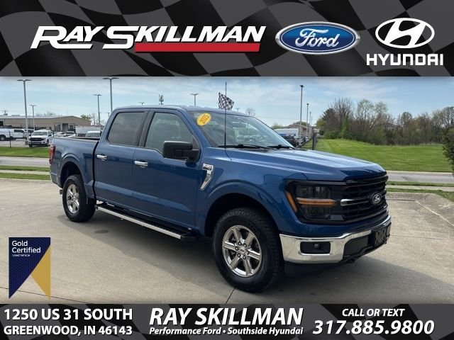 Used 2025 Blue Ford XLT image 1