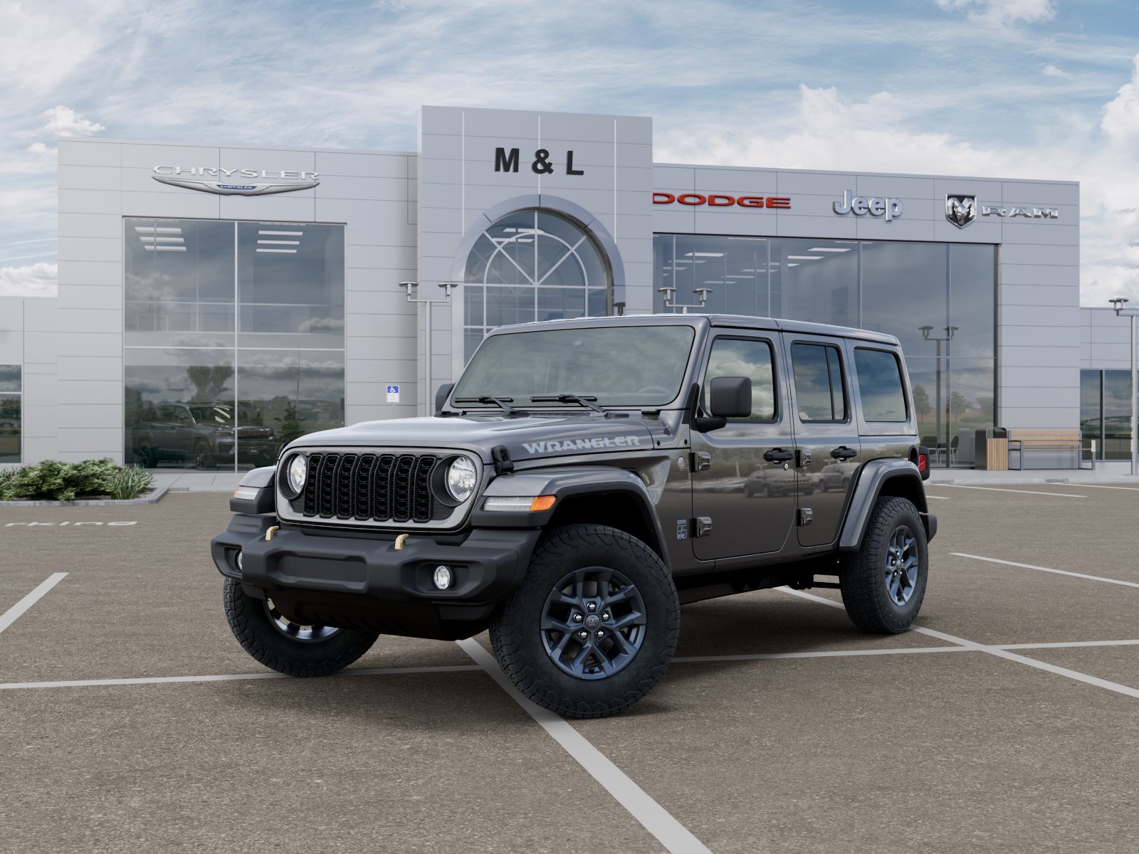 New 2026 Granite Crystal Metallic Clear-Coat Exterior Paint Jeep 85th Anniversary image 28