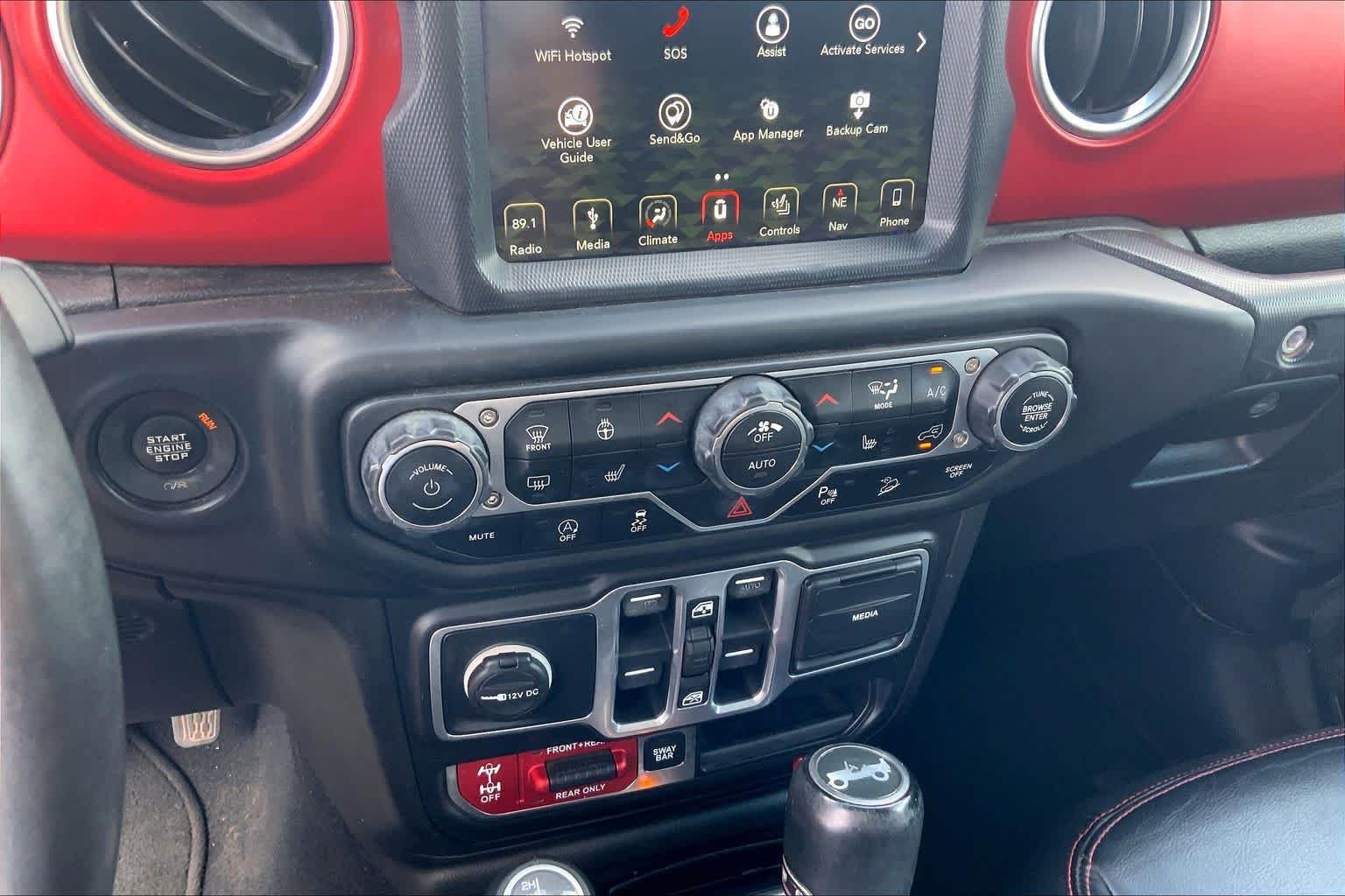 Used 2018 Granite Crystal Metallic Clearcoat Jeep Rubicon image 33