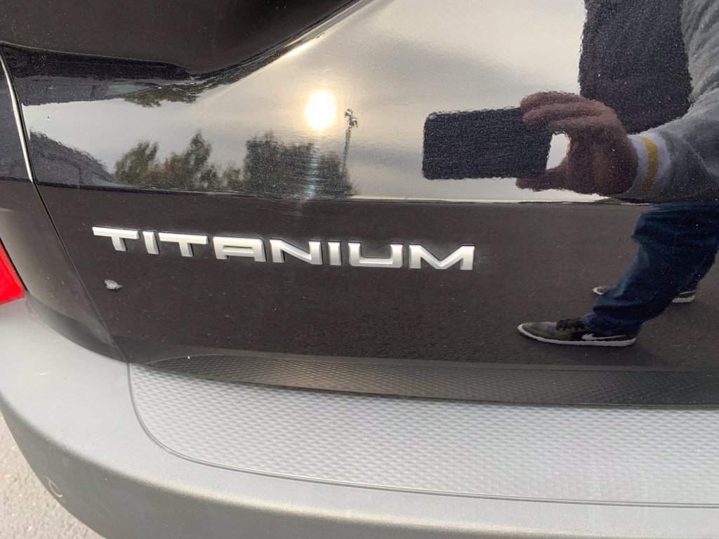 Used 2021 Black Ford Titanium image 7