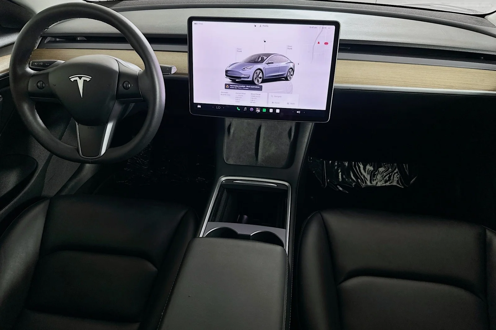 Used 2023 Midnight Silver Metallic Tesla  image 6