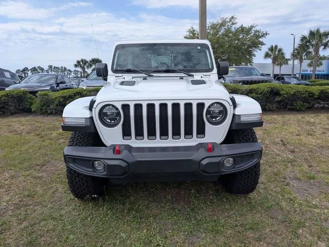 Used 2022 Bright White Cl Jeep Unlimited Rubicon image 7