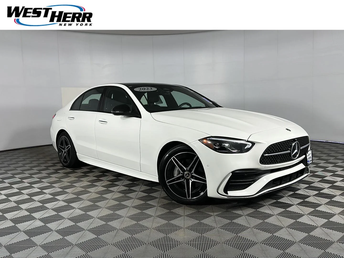 Used 2023 Polar White Mercedes-Benz C 300 image 1