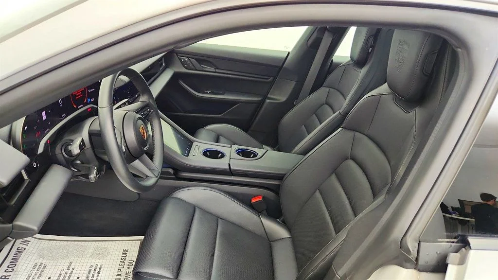 Used 2024 Chalk Porsche RWD w/ Premium Pkg, Performance Battery Plus & Side Skirts image 21