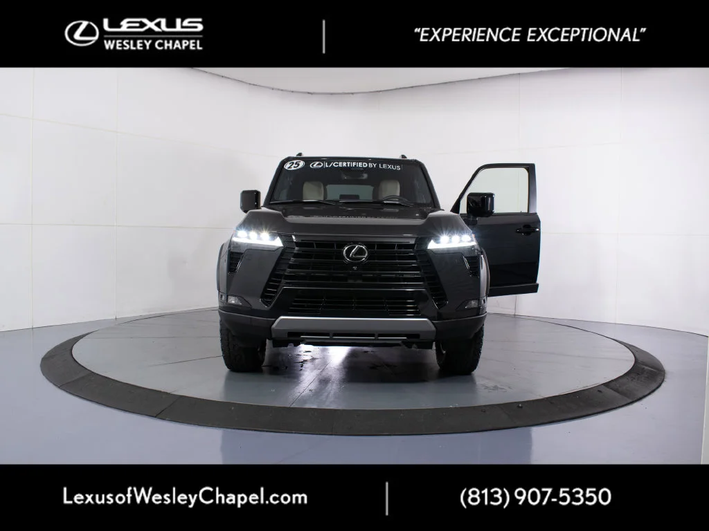 Certified Used 2025 Black Lexus 550 Overtrail image 26