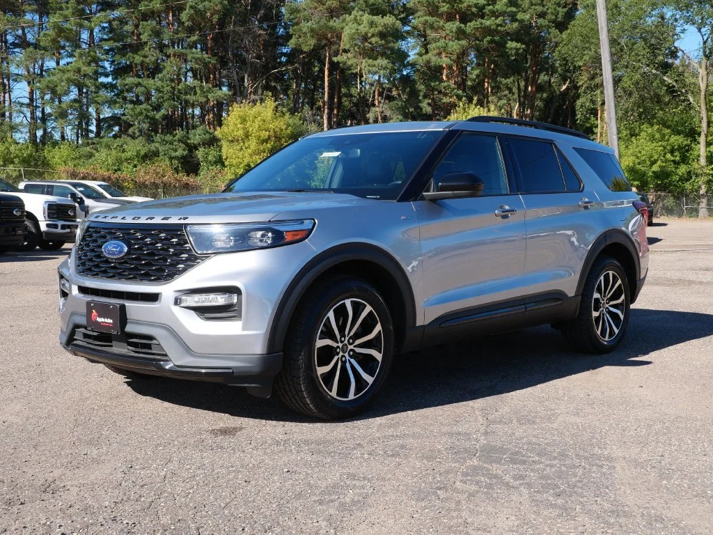 Certified 2023 Ford Explorer ST-LINE with VIN 1FMSK8KH7PGB16653 for sale in White Bear Lake, Minnesota