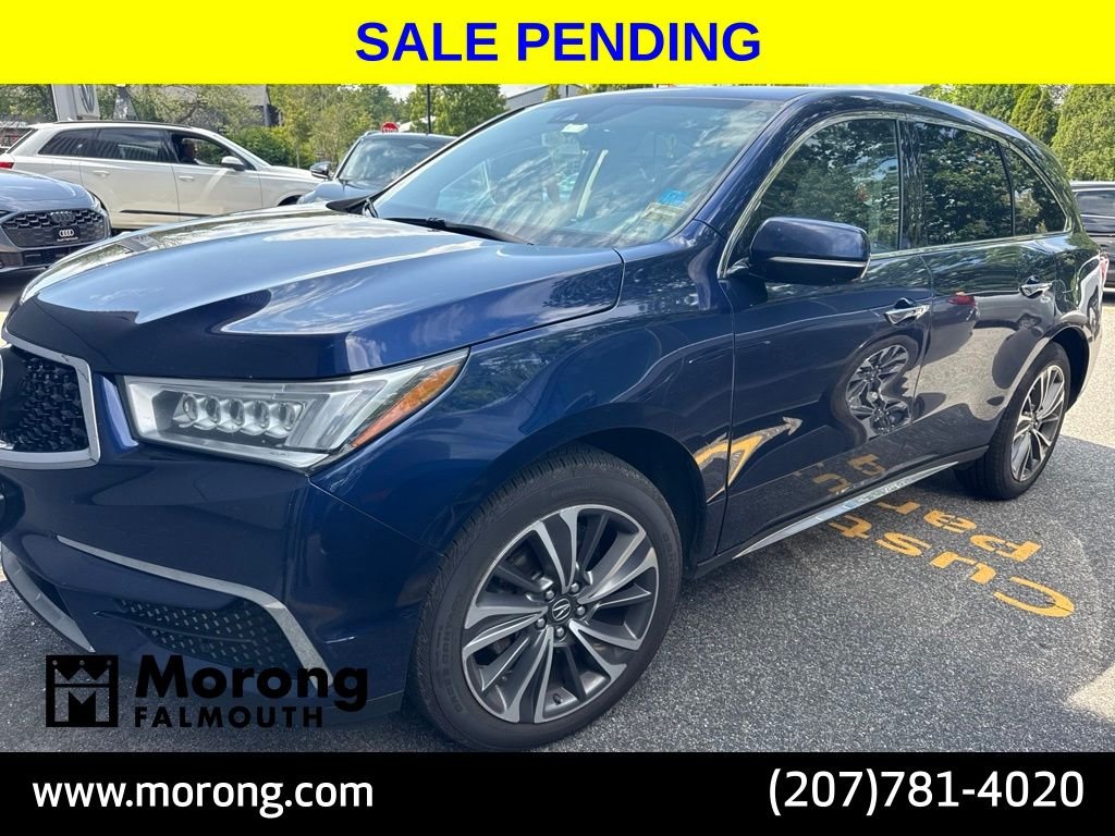 Used 2019 Acura MDX Technology & Entertainment Package with VIN 5J8YD4H76KL015685 for sale in Falmouth, ME