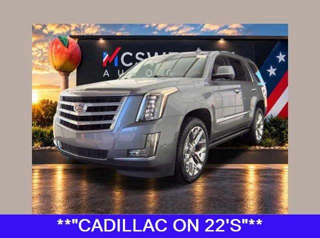 Used 2019 SATIN STEEL METALLIC Cadillac Premium Luxury image 1